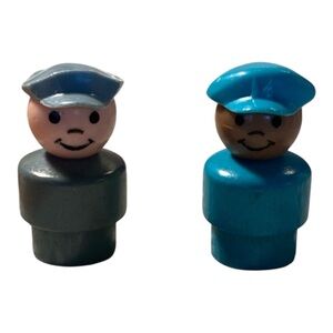Wooden Fisher Price Little People vintage